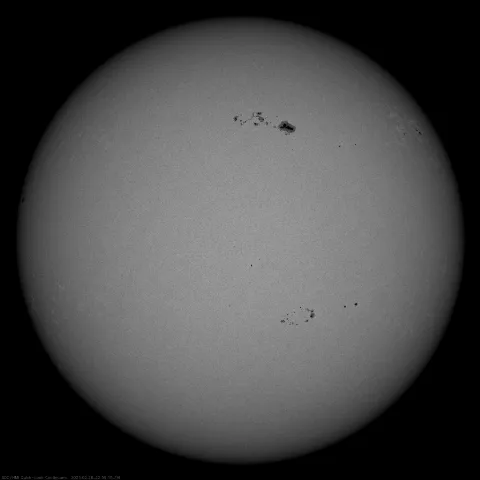 Image of Sun's photosphere