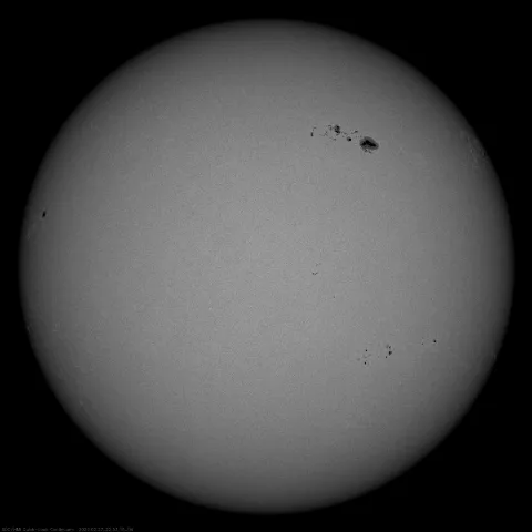 Image of Sun's photosphere