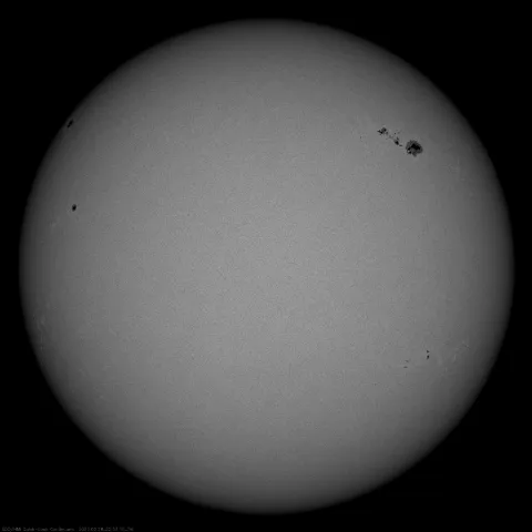 Image of Sun's photosphere