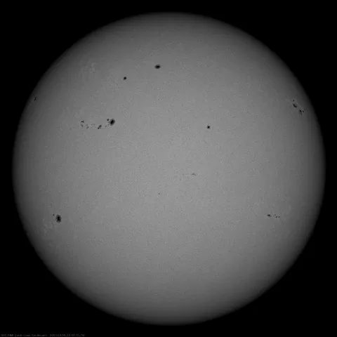 Image of Sun's photosphere