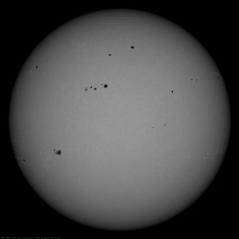 Image of Sun's photosphere