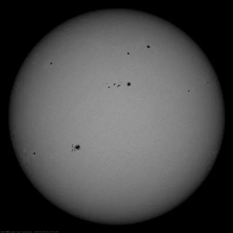 Image of Sun's photosphere