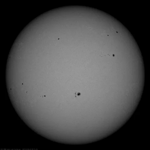 Image of Sun's photosphere