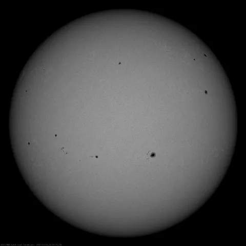 Image of Sun's photosphere