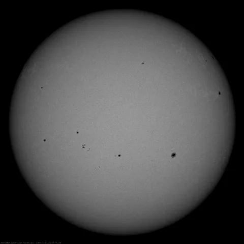 Image of Sun's photosphere