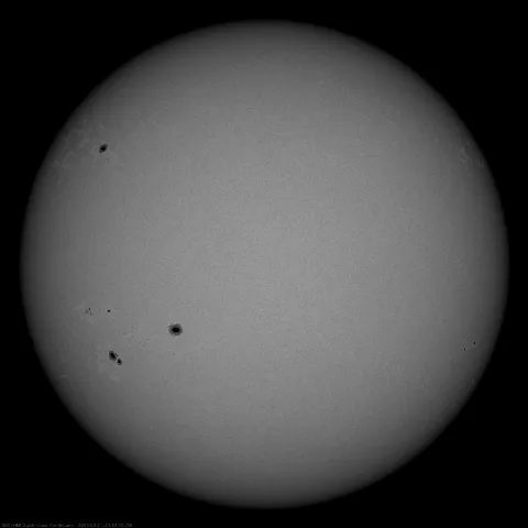 Image of Sun's photosphere