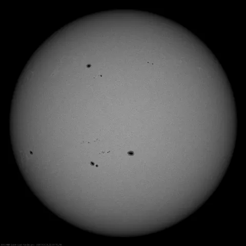 Image of Sun's photosphere