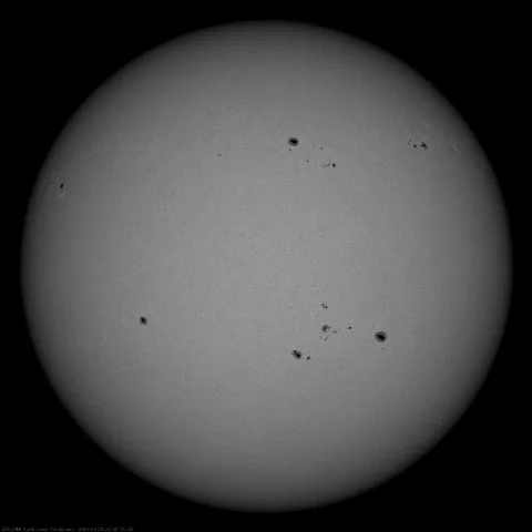 Image of Sun's photosphere