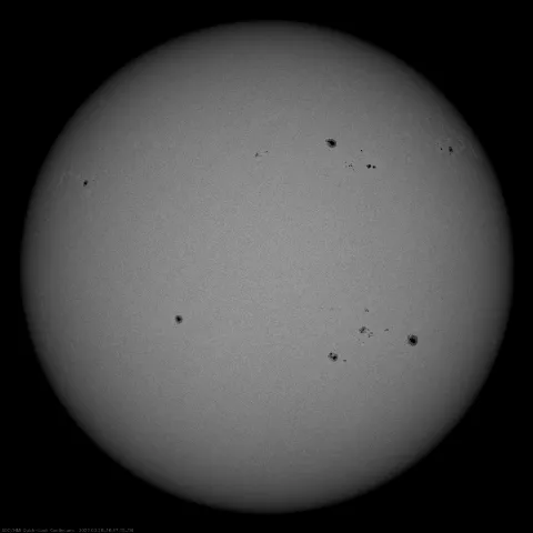 Image of Sun's photosphere