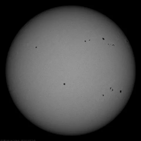 Image of Sun's photosphere