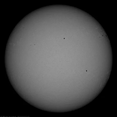 Image of Sun's photosphere