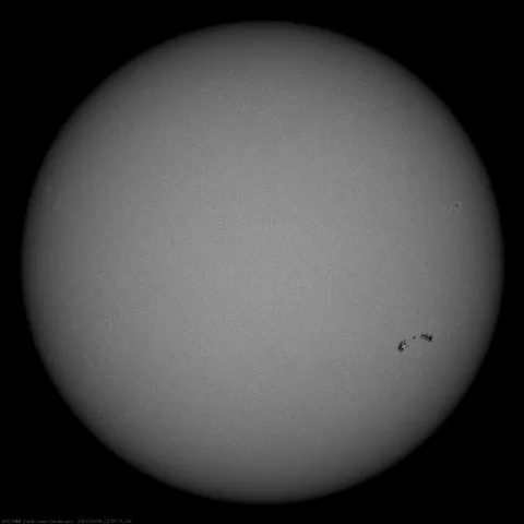 Image of Sun's photosphere