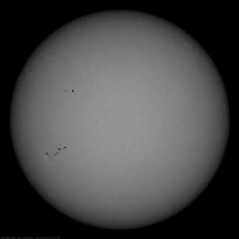 Image of Sun's photosphere