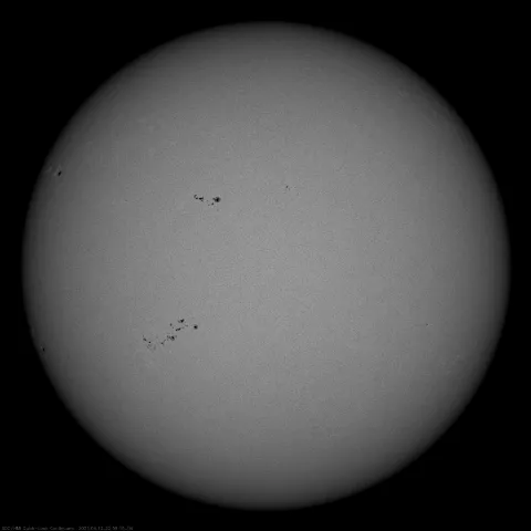 Image of Sun's photosphere