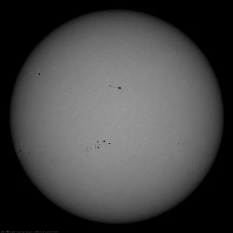 Image of Sun's photosphere