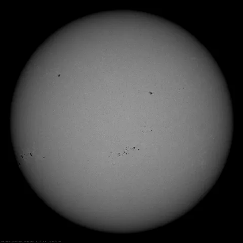 Image of Sun's photosphere