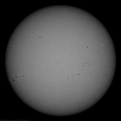 Image of Sun's photosphere