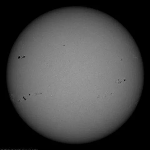 Image of Sun's photosphere