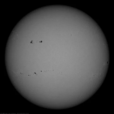 Image of Sun's photosphere