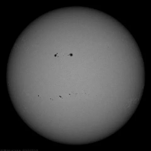 Image of Sun's photosphere