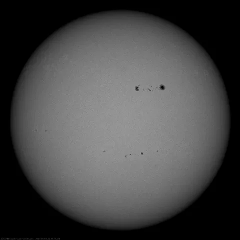 Image of Sun's photosphere