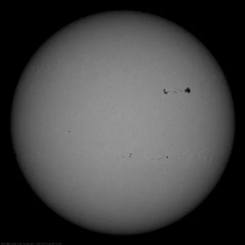 Image of Sun's photosphere