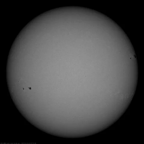 Image of Sun's photosphere