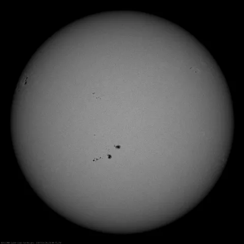 Image of Sun's photosphere