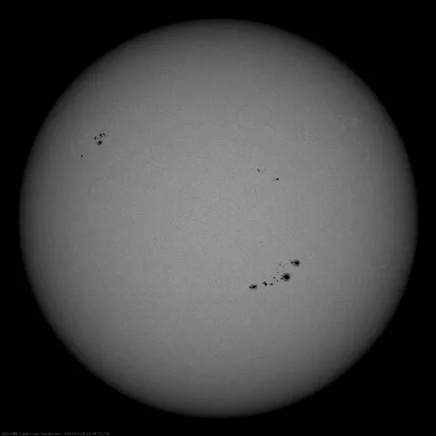 Image of Sun's photosphere