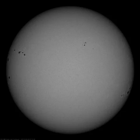 Image of Sun's photosphere