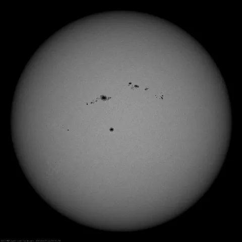 Image of Sun's photosphere