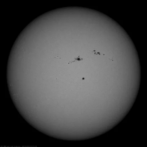 Image of Sun's photosphere