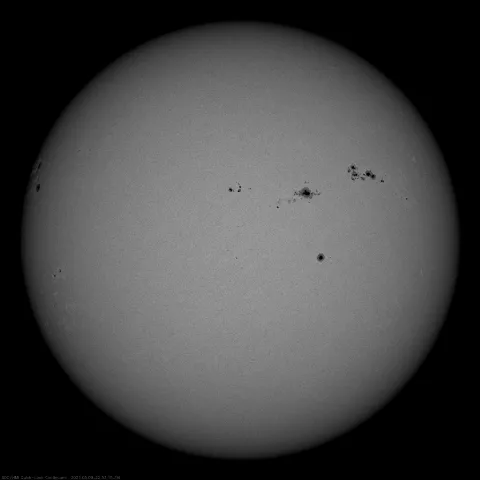 Image of Sun's photosphere