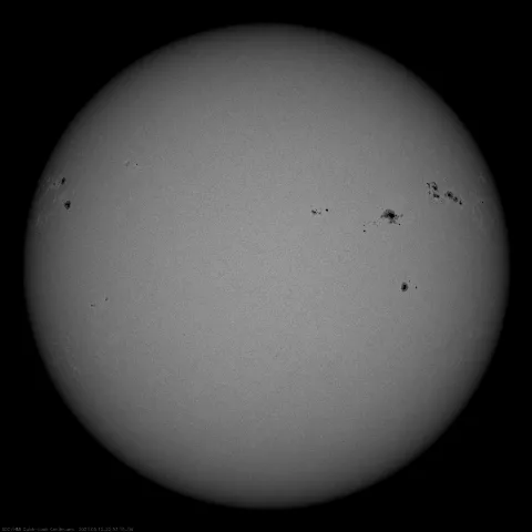 Image of Sun's photosphere