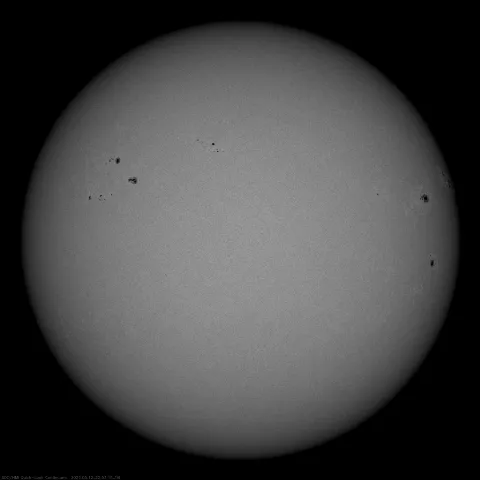 Image of Sun's photosphere