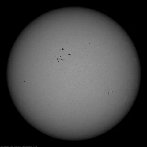 Image of Sun's photosphere