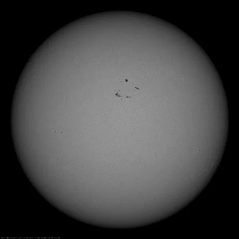 Image of Sun's photosphere