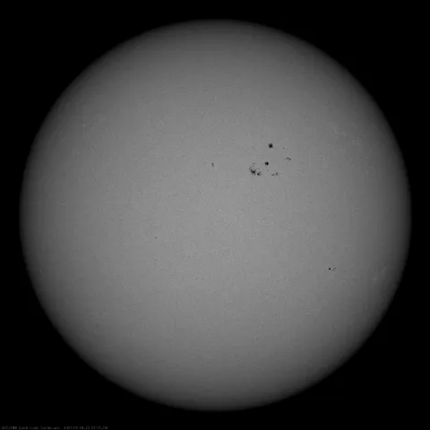 Image of Sun's photosphere