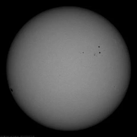 Image of Sun's photosphere