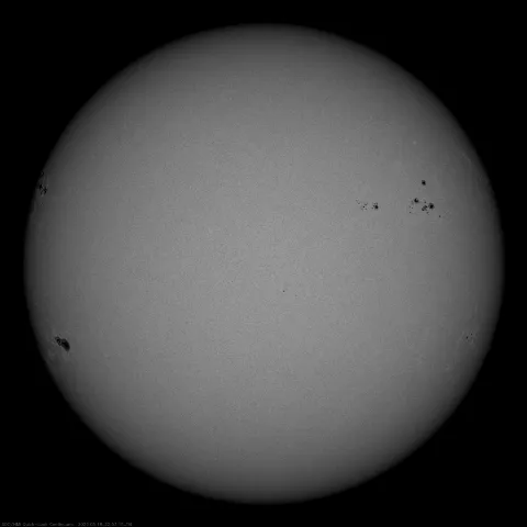 Image of Sun's photosphere