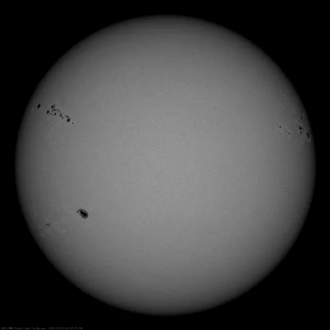 Image of Sun's photosphere