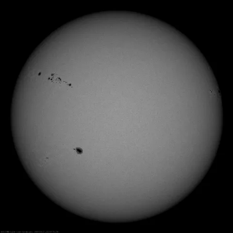 Image of Sun's photosphere