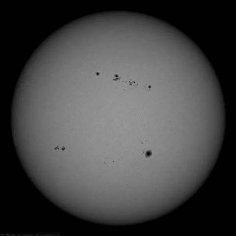 Image of Sun's photosphere