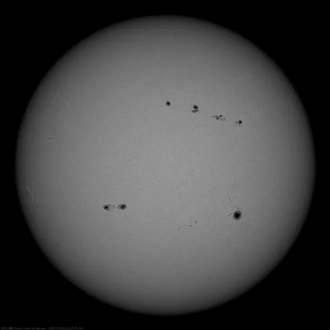 Image of Sun's photosphere