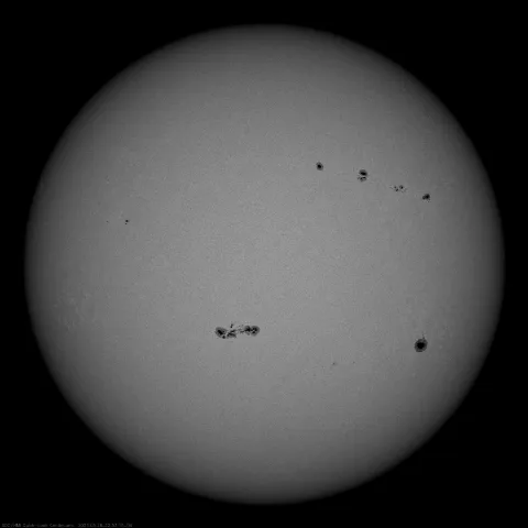 Image of Sun's photosphere