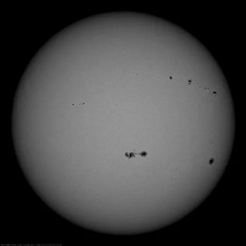 Image of Sun's photosphere