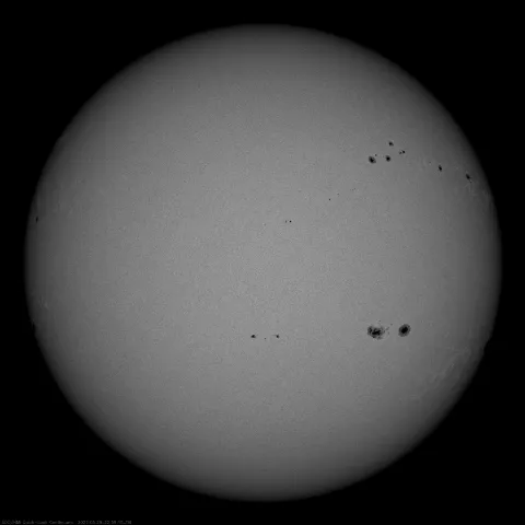 Image of Sun's photosphere