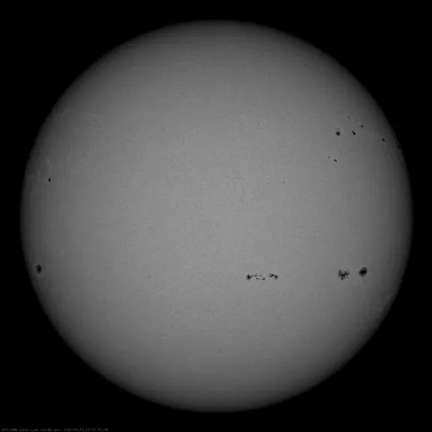 Image of Sun's photosphere