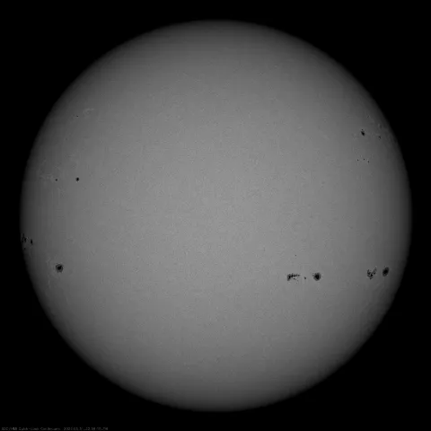 Image of Sun's photosphere