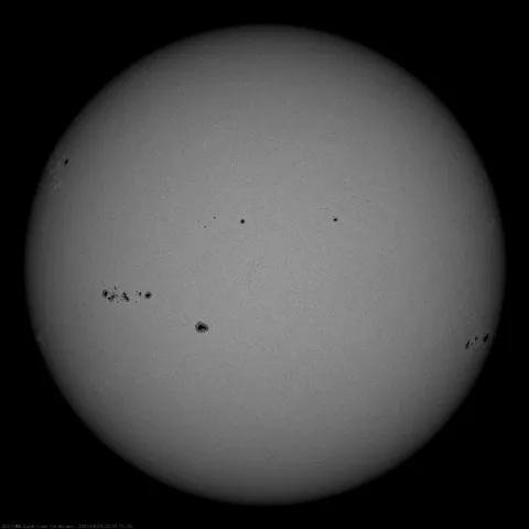 Image of Sun's photosphere